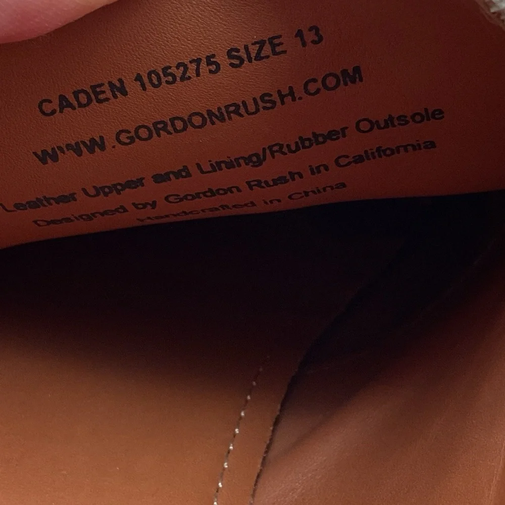 Gordon Rush Light Tan‎ Monk Strap Oxfords